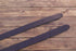 1.25" Dark Brown Full Grain Leather Belt English Point Tip Roller Buckle